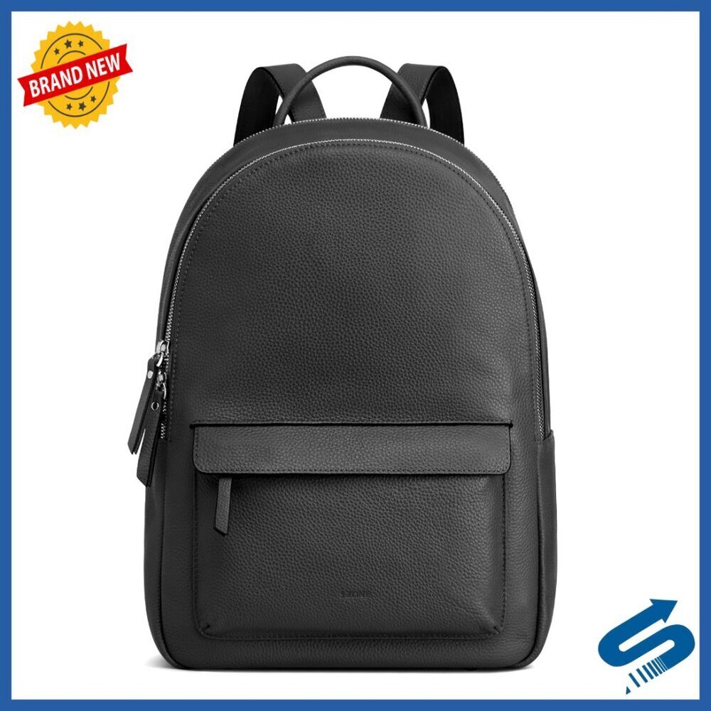 Genuine Leather Backpack Purse Classic Work Shoulder Bag Travel Daypack